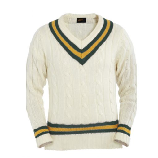 Readers-green-gold-green-long sleeve-cricket-sweater