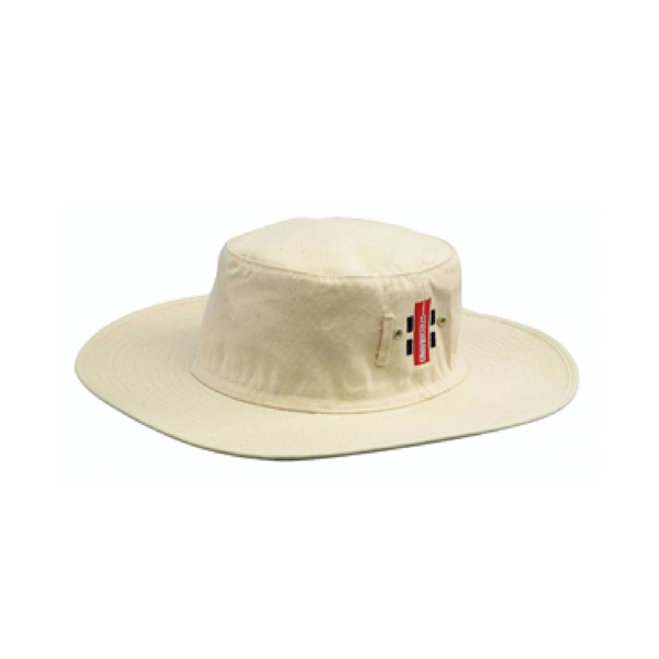 REO Mens Traveller Cricket Umpire Woven Summer Sun Hat White Australian Design