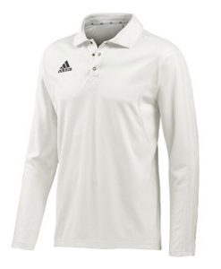 Adidas Long Sleeve Cricket Playing Shirt