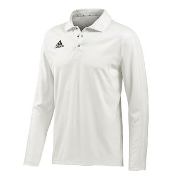 Adidas Long Sleeve Cricket Playing Shirt : Kent Cricket Direct