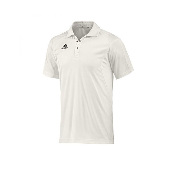 Adidas Short Sleeve Cricket Playing Shirt Senior : Kent Cricket Direct