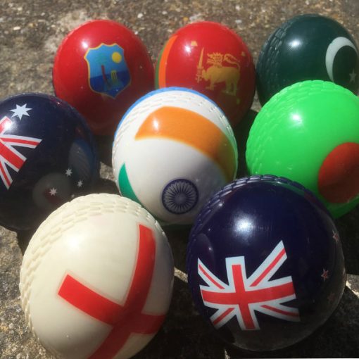 World cup Flag-soft-cricket-balls-group