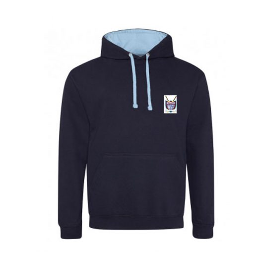 Capel CC Hoody Senior Navy/Sky blue