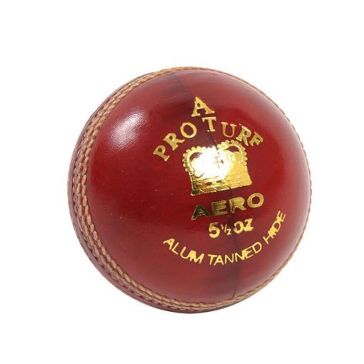 Aero Pro-turf-leather cricket ball
