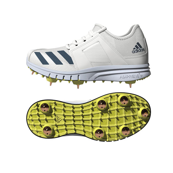 Adidas Mens Howzat Spike 20 FTWWHTWILTEAACIYEL Cricket Shoe  7 UK  H67481  Amazonin Shoes  Handbags