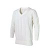 Hunts-County-Cream-Plain-Woollen-Cricket-Long-Sleeve-Sweater