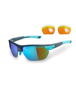 Sunwise Kennington Platinum Lens Sports Cricket Sunglasses grey
