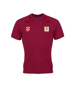 Yalding CC Gray Nicolls Matrix Junior Training T shirt -With InitialsYCCMatrixTshirtSR-int