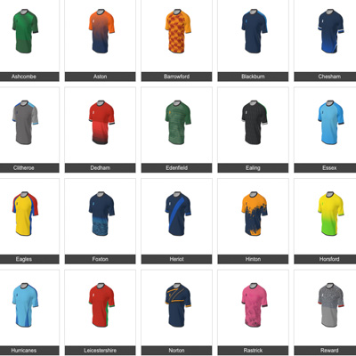 cricket kitbuilder for teamwear