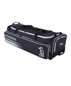 Kookaburra-4500-black-wheelie-bag-front