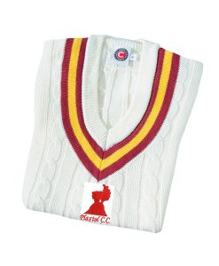 Plaxtol Knitted Cricket Sweater Senior
