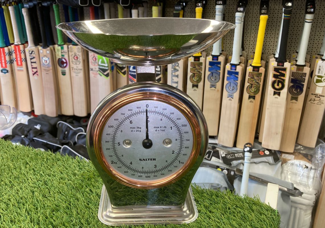 weight vs pickup cricket bat